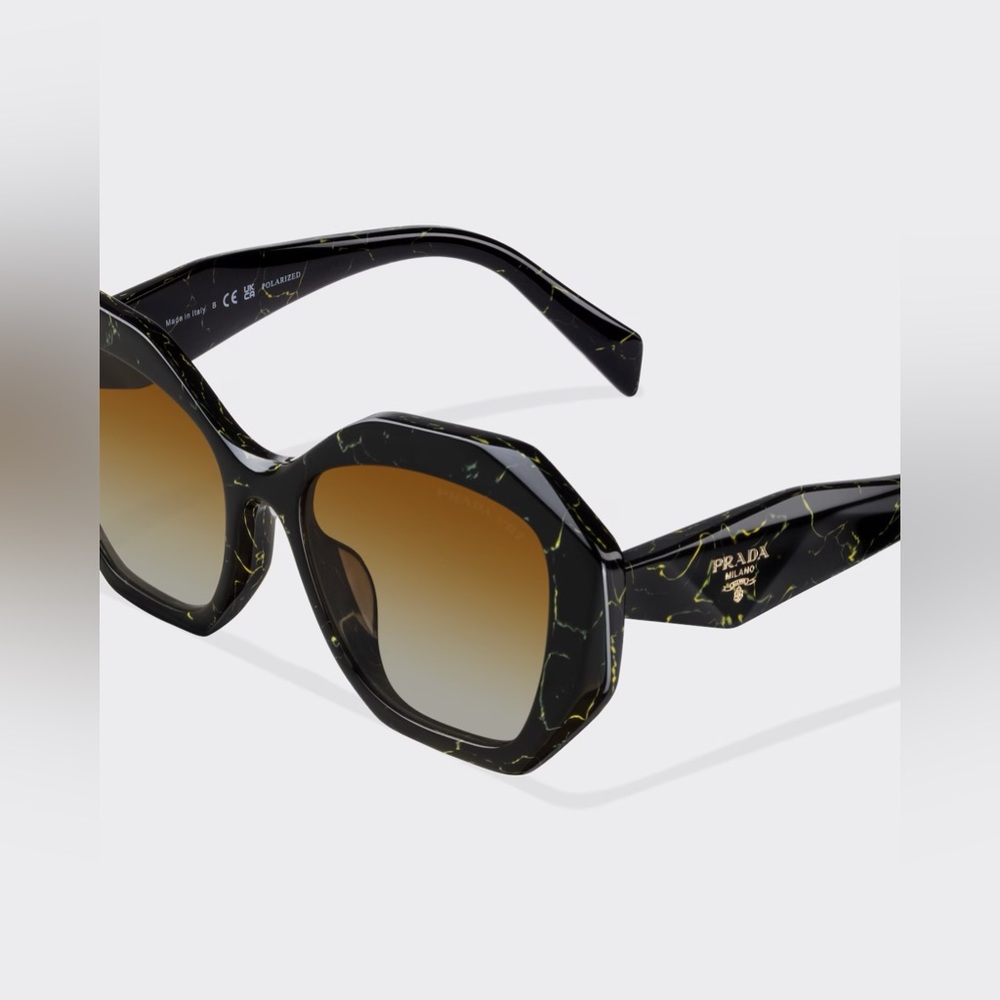 PRADA Polarized Brown Gradient Irregular Ladies Sunglasses
PR 16WSF 19D6E1 53 - Picture 2 of 6